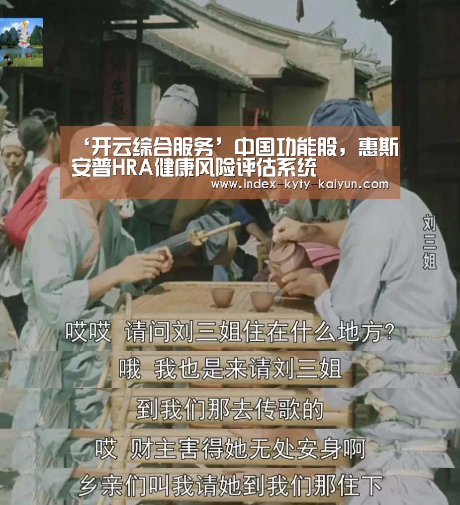 ‘开云综合服务’中国功能股,惠斯安普HRA健康风险评估系统(图1) 开云官方平台